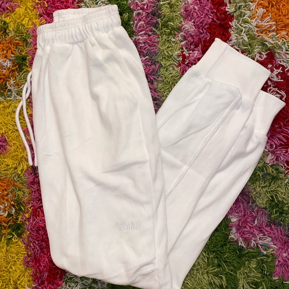 Dolls kill white jogger